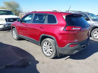 2014 Jeep Cherokee Limited with VIN 1C4PJMDB4EW266611, listed as a IAAI auction lot 41342580 with 78,729 mi miles and . Bid and sale history available at DreamBid. Image 3.