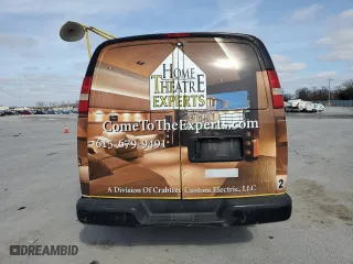 2008 Chevrolet Express Cargo Van with VIN 1GCFG15X381179884, listed as a Copart auction lot 45598335 with 302,445 mi miles and Clean Title. Bid and sale history available at carsss.com. Image 6.