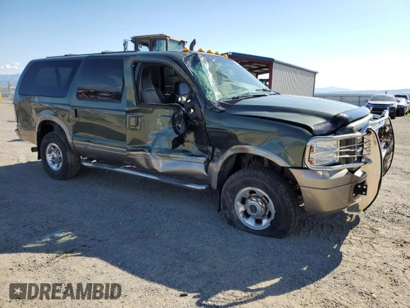 2005 Ford Excursion Eddie Bauer with VIN 1FMSU45P85ED42974, listed as a Copart auction lot 64647644 with Not provided miles and Clean title. Bid and sale history available at DreamBid. Image 4.
