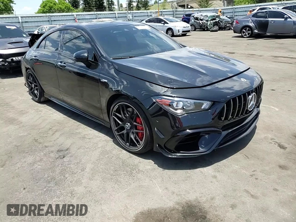 2021 Mercedes-Benz CLA 45 AMG with VIN W1K5J5DB2MN162304, listed as a Copart auction lot 57717765 with 36,101 mi miles and Salvage title. Bid and sale history available at DreamBid. Image 13.