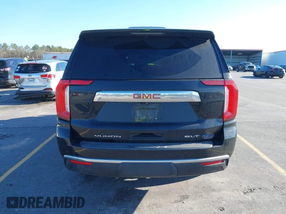 2021 GMC Yukon SLT with VIN 1GKS1BKD0MR199154, listed as a IAAI auction lot 41654239 with 105,357 mi miles. Bid and sale history available at carsss.com. Image 16.
