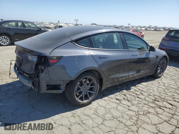 2023 Tesla Model 3 с VIN 5YJ3E1EA3PF385278, выставлен на аукционе Copart как лот 61025115 с пробегом 38 933 миль миль и Списание • Salvage title. История ставок и продаж доступна на DreamBid. Изображение 3.