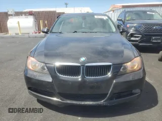 2007 BMW 3 Series 328xi with VIN WBAVC93587KX59628, listed as a Copart auction lot 60753115 with 161,868 mi miles and Salvage title. Bid and sale history available at DreamBid. Image 5.