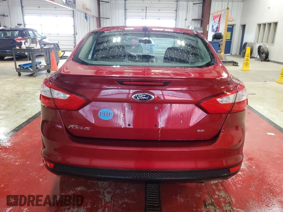 2013 Ford Focus SE with VIN 1FADP3F21DL242264, listed as a Copart auction lot 53235345 with 115,379 mi miles and Salvage Title. Bid and sale history available at carsss.com. Image 6.