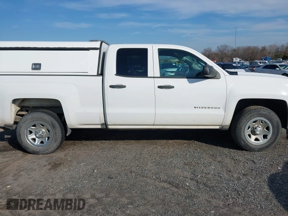 2017 Chevrolet Silverado 1500 Work Truck with VIN 1GCVKNEH5HZ377457, listed as a IAAI auction lot 41411359 with 154,971 mi miles. Bid and sale history available at carsss.com. Image 13.