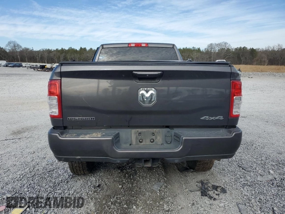 2019 Ram 2500 Big Horn with VIN 3C6UR5DJ0KG514296, listed as a Copart auction lot 42003195 with 81,130 mi miles and Salvage Title. Bid and sale history available at carsss.com. Image 6.