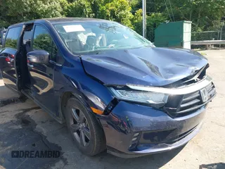 2021 Honda Odyssey EX with VIN 5FNRL6H58MB041744, listed as a IAAI auction lot 42426925 with Not provided miles and . Bid and sale history available at DreamBid. Image 1.