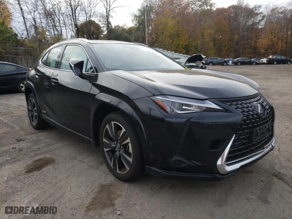 2022 Lexus UX with VIN JTHP9JBH1N2060747, listed as a Copart auction lot 65507452 with 8,338 mi miles. Bid and sale history available at carsss.com. Image 1.