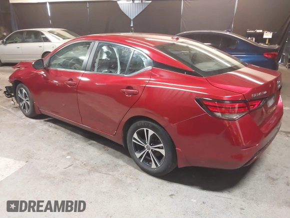 2021 Nissan Sentra SV with VIN 3N1AB8CV7MY201011, listed as a IAAI auction lot 41728327 with 57,258 mi miles and . Bid and sale history available at DreamBid. Image 3.