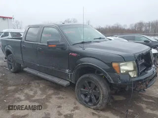 2014 Ford F-150 XL with VIN 1FTFW1ET9EFB11863, listed as a IAAI auction lot 42003611 with 119,961 mi miles and . Bid and sale history available at DreamBid. Image 1.