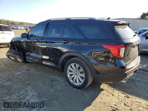 2023 Ford Explorer Limited with VIN 1FMSK8FH9PGC05635, listed as a Copart auction lot 43993395 with 6,622 mi miles and Salvage Title. Bid and sale history available at carsss.com. Image 2.