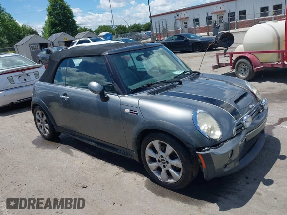 2005 MINI Convertible S with VIN WMWRH33495TF82332, listed as a IAAI auction lot 42248941 with 134,862 mi miles and . Bid and sale history available at DreamBid. Image 13.