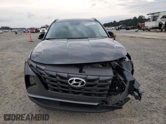 2024 Hyundai Tucson SEL with VIN 5NMJF3DE5RH327968, listed as a Copart auction lot 82762874 with 28,286 mi miles and Salvage Title. Bid and sale history available at carsss.com. Image 5.
