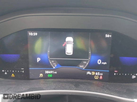 2022 Volkswagen Atlas SE with VIN 1V2DP2CA5NC554636, listed as a IAAI auction lot 41500393 with 38,491 mi miles and . Bid and sale history available at DreamBid. Image 7.
