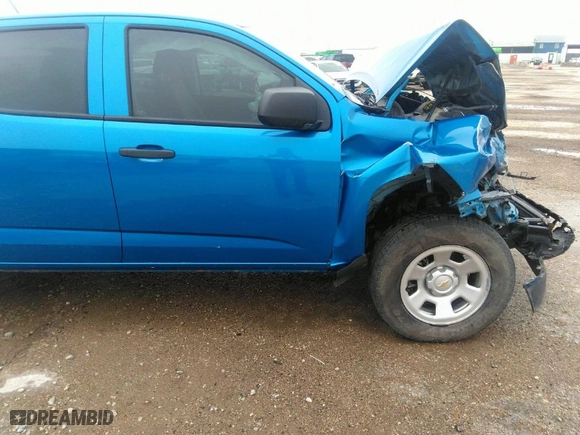 2022 Chevrolet Colorado 2WD Work Truck with VIN 1GCGSBEA9N1331943, listed as a IAAI auction lot 41378162 with 70,227 mi miles. Bid and sale history available at carsss.com. Image 21.