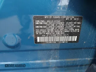 2023 Subaru Forester Wilderness z VIN JF2SKAMC8PH474675, wystawiony jako IAAI lot #42279893 z przebiegiem 27 604 mil mil oraz . Historia ofert i sprzedaży dostępna na DreamBid. Obrazek 9.