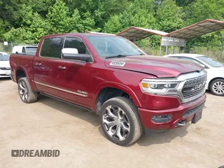 2019 Ram 1500 Limited with VIN 1C6SRFHT0KN588916, listed as a IAAI auction lot 42414663 with 91,377 mi miles and . Bid and sale history available at DreamBid. Image 1.