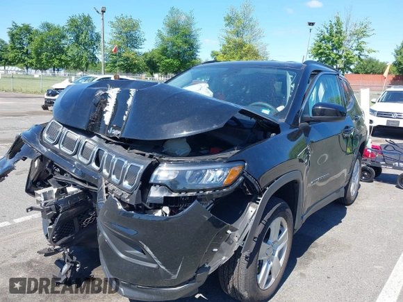 2022 Jeep Compass Latitude с VIN 3C4NJDBB4NT151989, выставлен на аукционе IAAI как лот 42297583 с пробегом 20 352 миль миль и . История ставок и продаж доступна на DreamBid. Изображение 17.