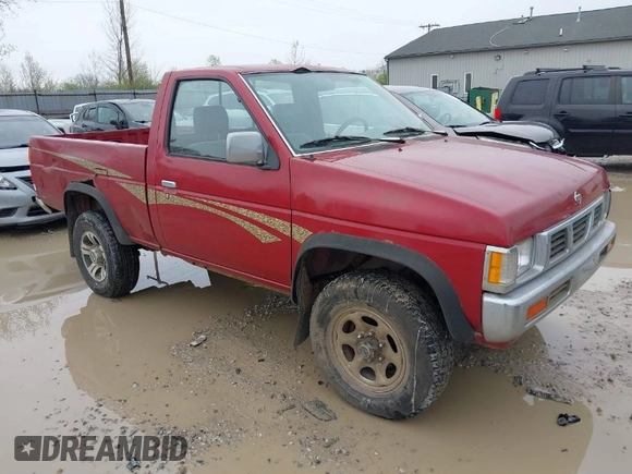 1996 Nissan Frontier XE z VIN 1N6SD11Y6TC355732, wystawiony jako IAAI lot #41958249 z przebiegiem 110 419 mil mil oraz . Historia ofert i sprzedaży dostępna na DreamBid. Obrazek 1.