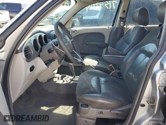 2002 Chrysler PT Cruiser Limited with VIN 3C8FY68B52T360073, listed as a Copart auction lot 71547344 with 55,866 mi miles and Salvage Title. Bid and sale history available at DreamBid. Image 7.