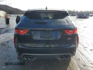 2019 Jaguar F-Pace SVR with VIN SADCZ2EEXKA606569, listed as a Copart auction lot 81816513 with 33,532 mi miles and . Bid and sale history available at DreamBid. Image 6.