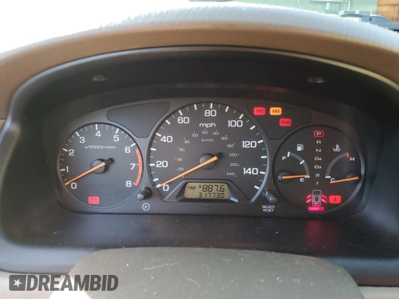 2000 Honda Accord EX z VIN JHMCG5659YC033886, wystawiony jako Copart lot #87952845 z przebiegiem 317 730 mil mil oraz Szkoda całkowita • Salvage title. Historia ofert i sprzedaży dostępna na DreamBid. Obrazek 9.