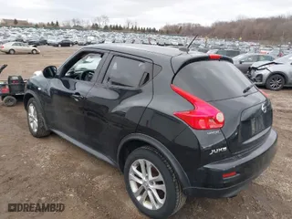 2011 Nissan Juke S with VIN JN8AF5MR5BT003748, listed as a IAAI auction lot 41507318 with 206,011 mi miles. Bid and sale history available at carsss.com. Image 3.
