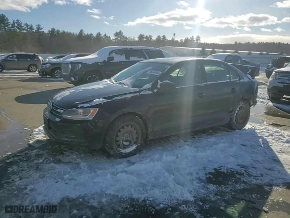 2015 Volkswagen Jetta Sedan 2.0L S w/Technology with VIN 3VW2K7AJ0FM226853, listed as a Copart auction lot 45456445 with 170,433 mi miles and Salvage Title. Bid and sale history available at carsss.com. Image 11.