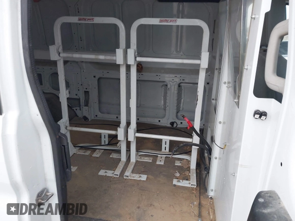 2016 Ford Transit Cargo with VIN 1FTYE1ZM9GKA62074, listed as a IAAI auction lot 41550212 with 138,474 mi miles. Bid and sale history available at carsss.com. Image 8.