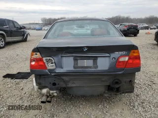 2001 BMW 3 Series 330i with VIN WBAAV53401FT01378, listed as a Copart auction lot 47212715 with 185,463 mi miles and Salvage Title. Bid and sale history available at carsss.com. Image 6.