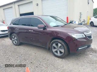 2014 Acura MDX with VIN 5FRYD3H25EB019911, listed as a IAAI auction lot 42533700 with 116,146 mi miles and . Bid and sale history available at DreamBid. Image 1.