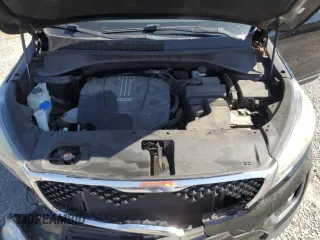 2016 Kia Sorento EX with VIN 5XYPH4A51GG146842, listed as a Copart auction lot 48959695 with 148,574 mi miles and Salvage Title. Bid and sale history available at carsss.com. Image 12.
