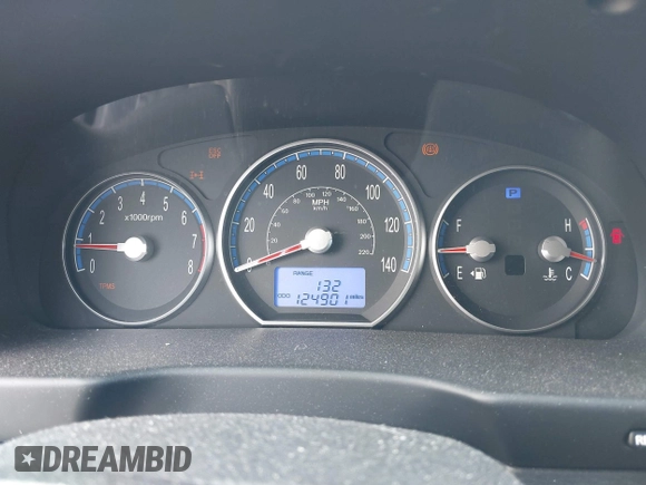 2009 Hyundai Santa Fe SE с VIN 5NMSH73E09H289444, выставлен на аукционе IAAI как лот 42592341 с пробегом 124 901 миль миль и . История ставок и продаж доступна на DreamBid. Изображение 7.