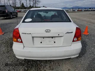 2003 Hyundai Accent GL with VIN KMHCG45C63U485420, listed as a Copart auction lot 48251265 with 139,179 mi miles and Salvage Title. Bid and sale history available at carsss.com. Image 6.