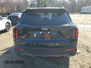 2021 Kia Sorento S with VIN 5XYRLDLC5MG059749, listed as a Copart auction lot 52752395 with 55,235 mi miles and Clean Title. Bid and sale history available at carsss.com. Image 6.