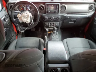 2020 Jeep Wrangler Unlimited Sport S with VIN 1C4HJXDNXLW160354, listed as a Copart auction lot 50141615 with 62,812 mi miles and Salvage title. Bid and sale history available at DreamBid. Image 8.