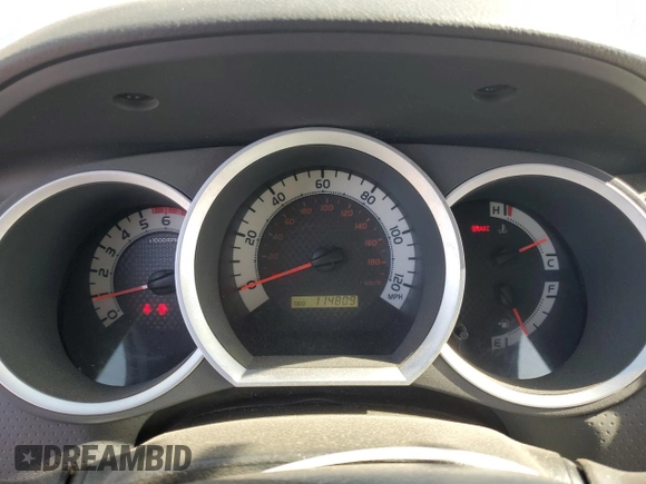 2013 Toyota Tacoma with VIN 5TFLU4EN7DX073036, listed as a Copart auction lot 52871485 with 114,809 mi miles and Salvage Title. Bid and sale history available at DreamBid. Image 9.