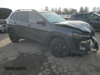 2020 Jeep Cherokee Altitude with VIN 1C4PJMLB5LD559704, listed as a Copart auction lot 45556575 with 46,269 mi miles and Salvage Title. Bid and sale history available at carsss.com. Image 4.