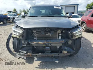 2019 Infiniti QX80 LUXE with VIN JN8AZ2NE3K9236932, listed as a Copart auction lot 70428804 with 82,166 mi miles and Salvage Title. Bid and sale history available at carsss.com. Image 5.
