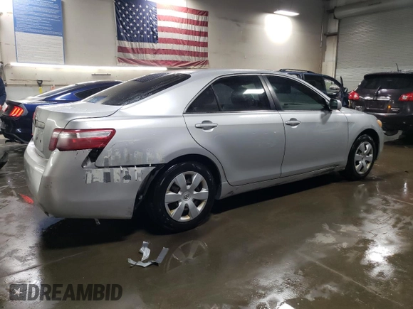 2007 Toyota Camry CE with VIN 4T1BE46K97U114748, listed as a Copart auction lot 42798625 with 171,624 mi miles and Salvage Title. Bid and sale history available at DreamBid. Image 3.