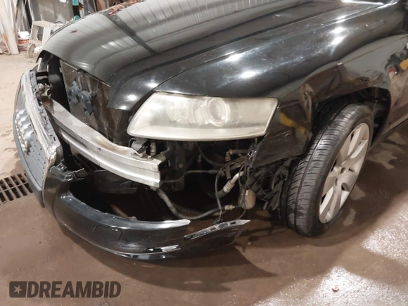 2005 Audi A6 with VIN WAUDG74F35N087226, listed as a IAAI auction lot 40581574 with 214,241 mi miles. Bid and sale history available at carsss.com. Image 6.