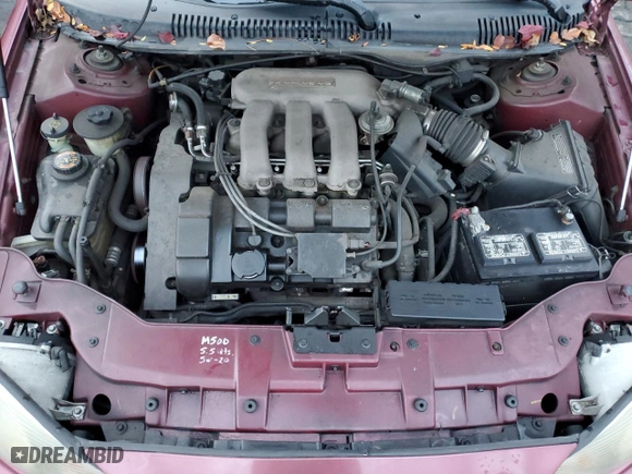 1996 Mercury Sable LS with VIN 1MELM53S9TG646191, listed as a Copart auction lot 81002674 with 163,808 mi miles and Clean Title. Bid and sale history available at carsss.com. Image 11.