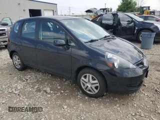 2008 Honda Fit with VIN JHMGD38468S066434, listed as a Copart auction lot 63578845 with 184,603 mi miles and Non repairable. Bid and sale history available at DreamBid. Image 4.