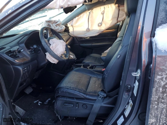 2018 Honda CR-V EX-L with VIN 7FARW1H87JE008013, listed as a Copart auction lot 42135395 with 0 mi miles and Salvage Title. Bid and sale history available at carsss.com. Image 7.