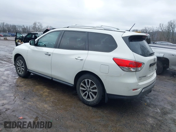2013 Nissan Pathfinder SL with VIN 5N1AR2MM0DC684616, listed as a IAAI auction lot 41509202 with 118,087 mi miles and . Bid and sale history available at DreamBid. Image 3.