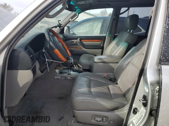 2006 Lexus LX 470 z VIN JTJHT00W964006862, wystawiony jako Copart lot #45719875 z przebiegiem 197 785 mil mil oraz Szkoda całkowita • Salvage title. Historia ofert i sprzedaży dostępna na DreamBid. Obrazek 7.