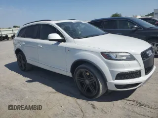 2014 Audi Q7 S line Prestige with VIN WA1DGAFE6ED017417, listed as a Copart auction lot 57048115 with 98,372 mi miles and Clean title. Bid and sale history available at DreamBid. Image 4.