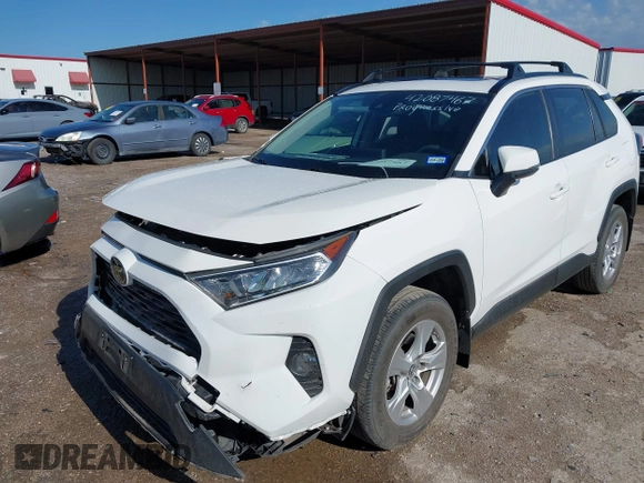 2019 Toyota RAV4 XLE with VIN JTMW1RFV7KD029361, listed as a IAAI auction lot 42087467 with 45,961 mi miles and . Bid and sale history available at DreamBid. Image 17.