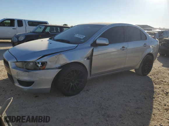 2014 Mitsubishi Lancer ES with VIN JA32U2FU8EU013693, listed as a Copart auction lot 77821024 with 130,306 mi miles and Salvage Title. Bid and sale history available at DreamBid. Image 1.