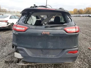 2017 Jeep Cherokee Latitude with VIN 1C4PJLCB5HW574743, listed as a Copart auction lot 82999194 with Not Provided miles and Salvage Title. Bid and sale history available at carsss.com. Image 6.